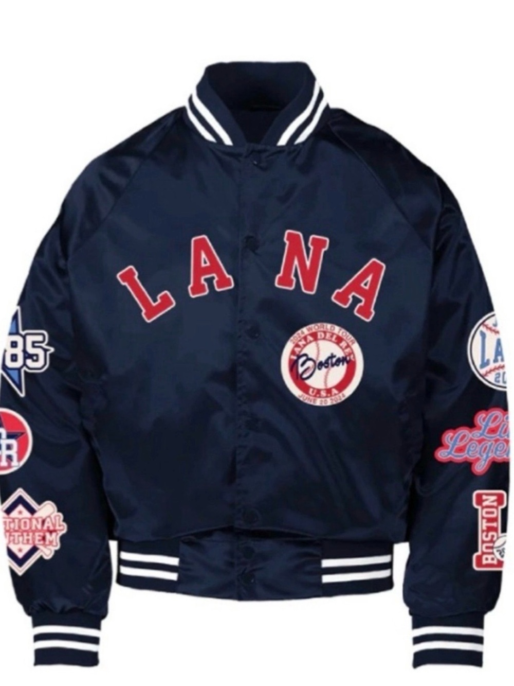 Lana Del Rey bomber jacket sold only at her Fenway show in 2024. Rare. New.